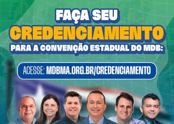 MDB reunirá líderes políticos de todo Maranhão em convenção estadual