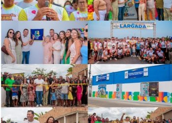 Mecinho inaugurou 15 obras em São João Batista, reforçando sua liderança e destaque na Baixada Maranhense.