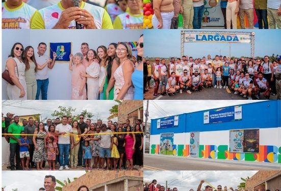 Mecinho inaugurou 15 obras em São João Batista, reforçando sua liderança e destaque na Baixada Maranhense.