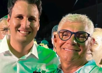 Comitiva de Bequimão acompanha prefeito Zé Martins em convenção que confirma pré-candidatura de Orleans Brandão ao governo