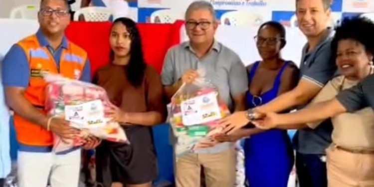 GESTÃO ALDO LOPES REALIZA ENTREGA DE AJUDA HUMANITÁRIA ÀS FAMÍLIAS IMPACTADAS PELAS FORTES CHUVAS.