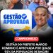 Gestão do prefeito Márcio Hominho alcança 91,76% de aprovação popular em Bacuri
