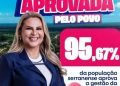 Prefeita Val Cunha alcança maior índice de aprovação do Brasil em Serrano do Maranhão
