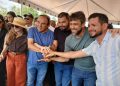 Prefeito Júnior Garimpeiro recebe autoridades estaduais e federais para entrega de obras e anúncio de novos investimentos em Centro Novo do Maranhão