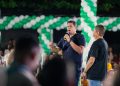 Em ato com Marcelo Poeta e apoiadores, Orleans Brandão assume compromisso de melhorar o transporte e esporte na região do Grande Anil