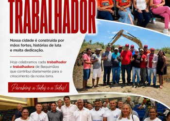 Prefeito Zé Martins homenageia trabalhadores de Bequimão