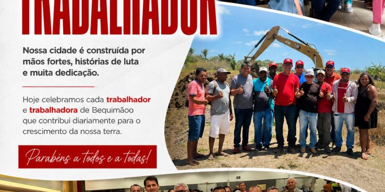 Prefeito Zé Martins homenageia trabalhadores de Bequimão