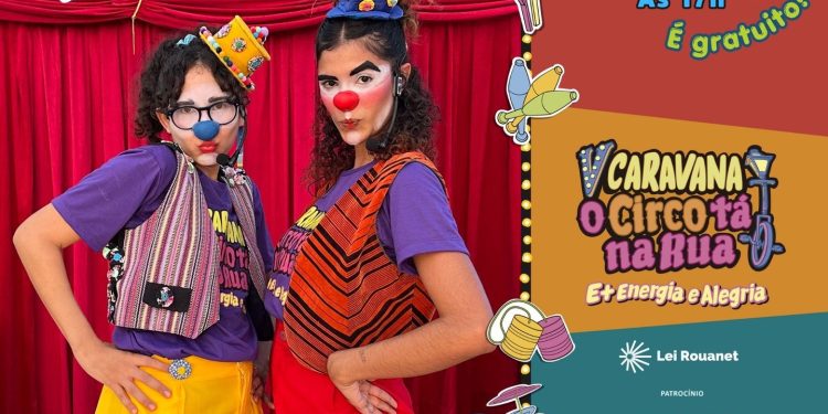 Caravana O Circo tá na Rua chega a Bequimão