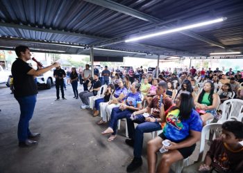 Orleans Brandão dialoga com lideranças e destaca obras em Trizidela do Vale