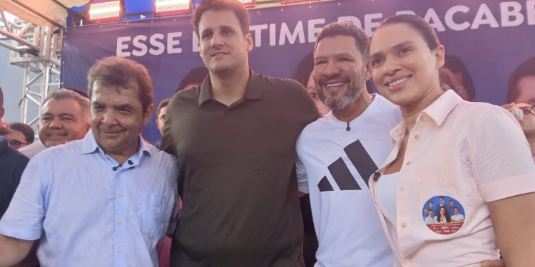 Com a presença de Orleans Brandão, Dr. Hilton Gonçalo lança candidatura ao Senado com café da manhã em Bacabeira e almoço com lideranças em Santa Rita.
