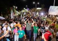 Caminhada com Orleans Brandão reúne 5 mil pessoas em Trizidela do Vale