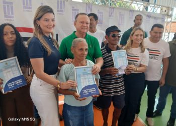 Carlos Brandão reforça parceria com Suanne Dias e Vadilson Dias em agenda de grandes entregas em Gonçalves Dias