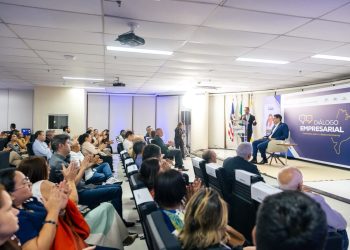 Na Fecomércio, Orleans Brandão apresenta propostas para fortalecer empresas e gerar empregos no Maranhão