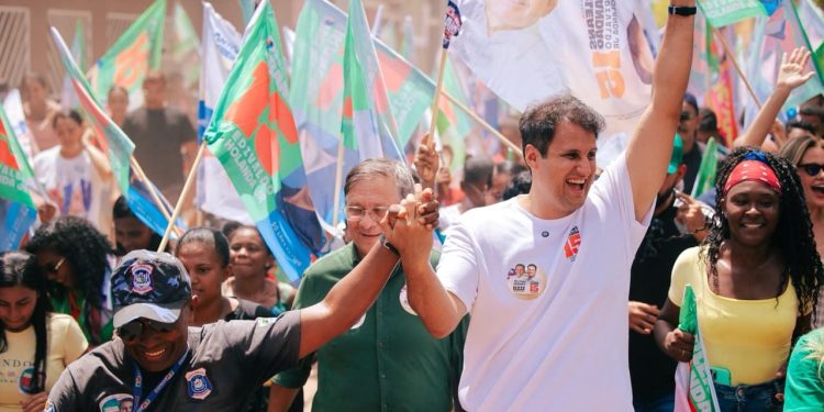 Em Nina Rodrigues, Orleans Brandão destaca união política e firma compromisso com futuros investimentos