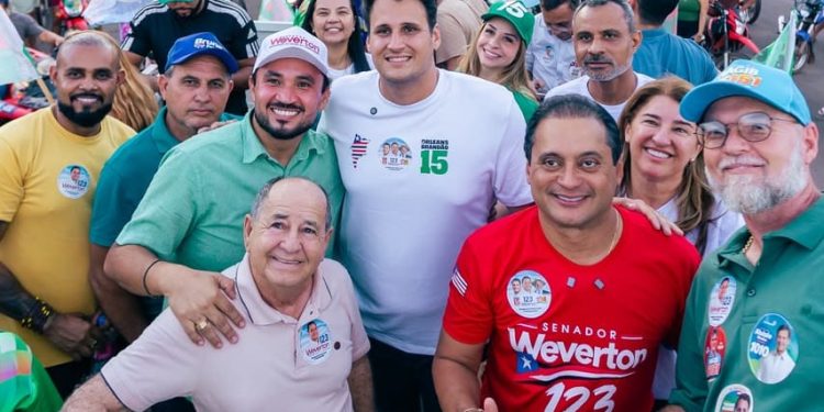 Multidão acompanha Orleans em Vargem Grande, que anuncia ações para água, saúde e segurança