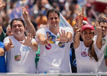 Orleans reúne multidão e fortalece aliança com lideranças durante motocada em Dom Pedro