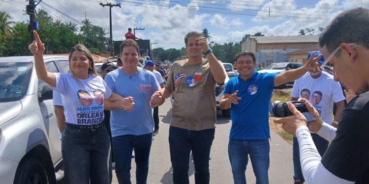 Agenda de Orleans Brandão pelo Litoral Ocidental reúne lideranças e movimenta a região em grande ato político na reta final da campanha ao governo do Maranhão